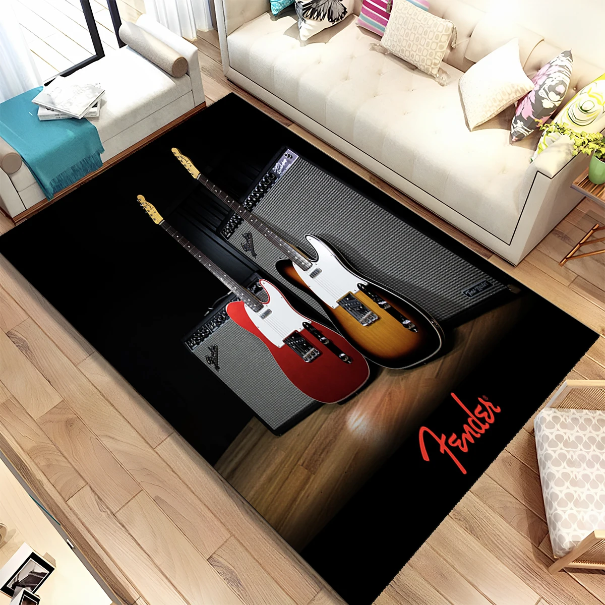 Musical Instruments Online - 3D Fender Guitar Bass Instrument Music