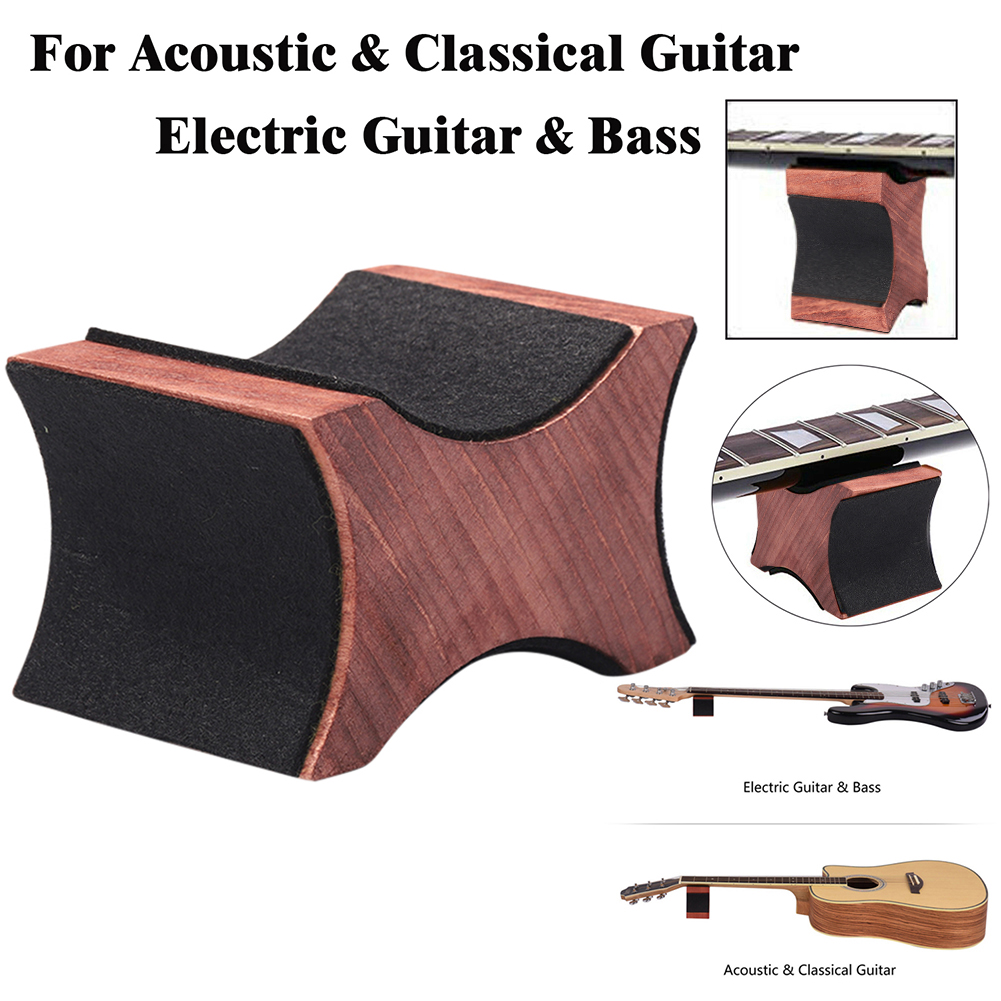 Musical Instrument In English - Guitar Neck Rest Support Electric Acoustic