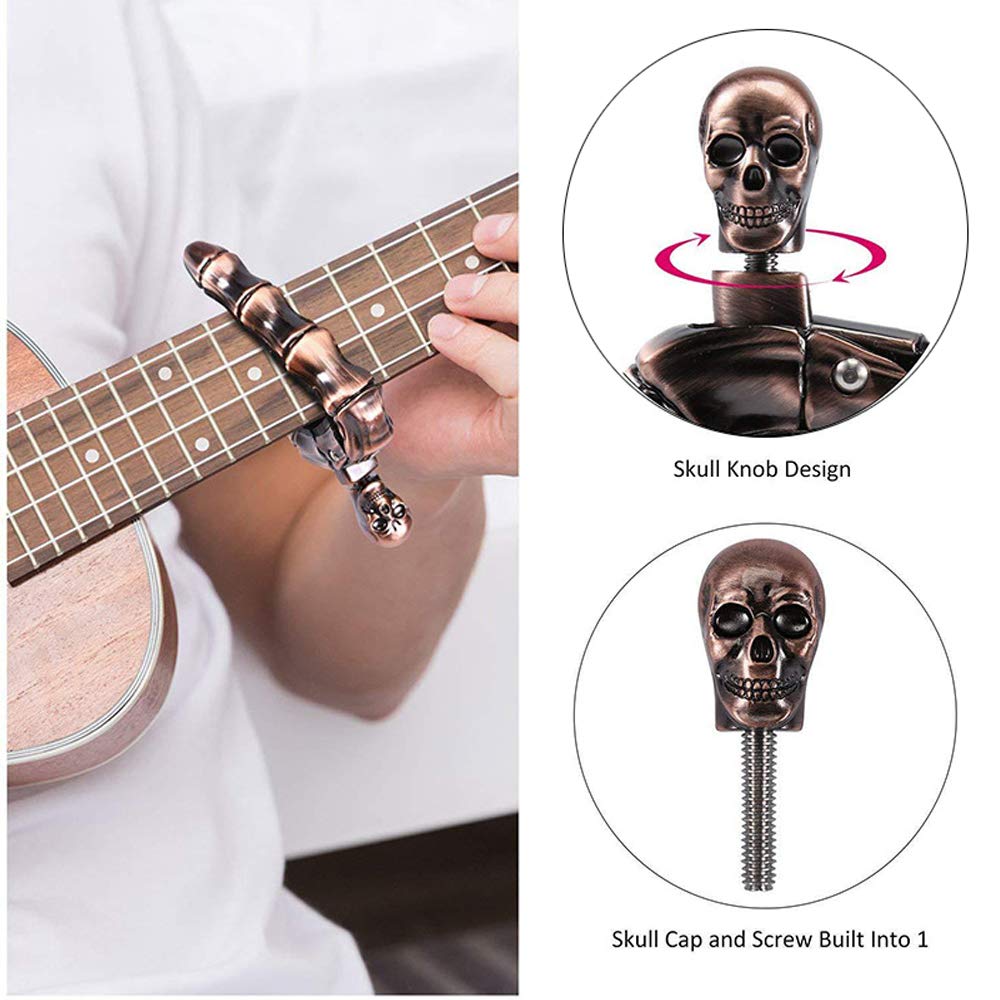 Guitar Capo Skull Capo for Aco - đánh giá và giá Musical Instrument In English