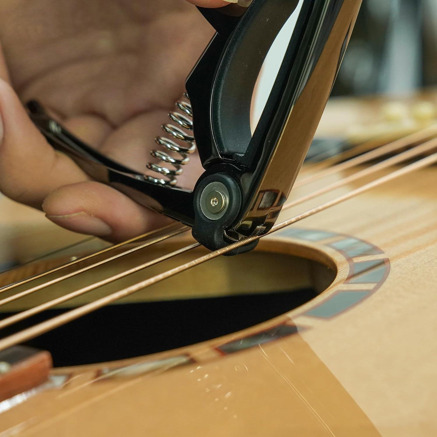 4-in-1 Guitar Capo for 6 Strin - đánh giá và giá Musical Instrument In English