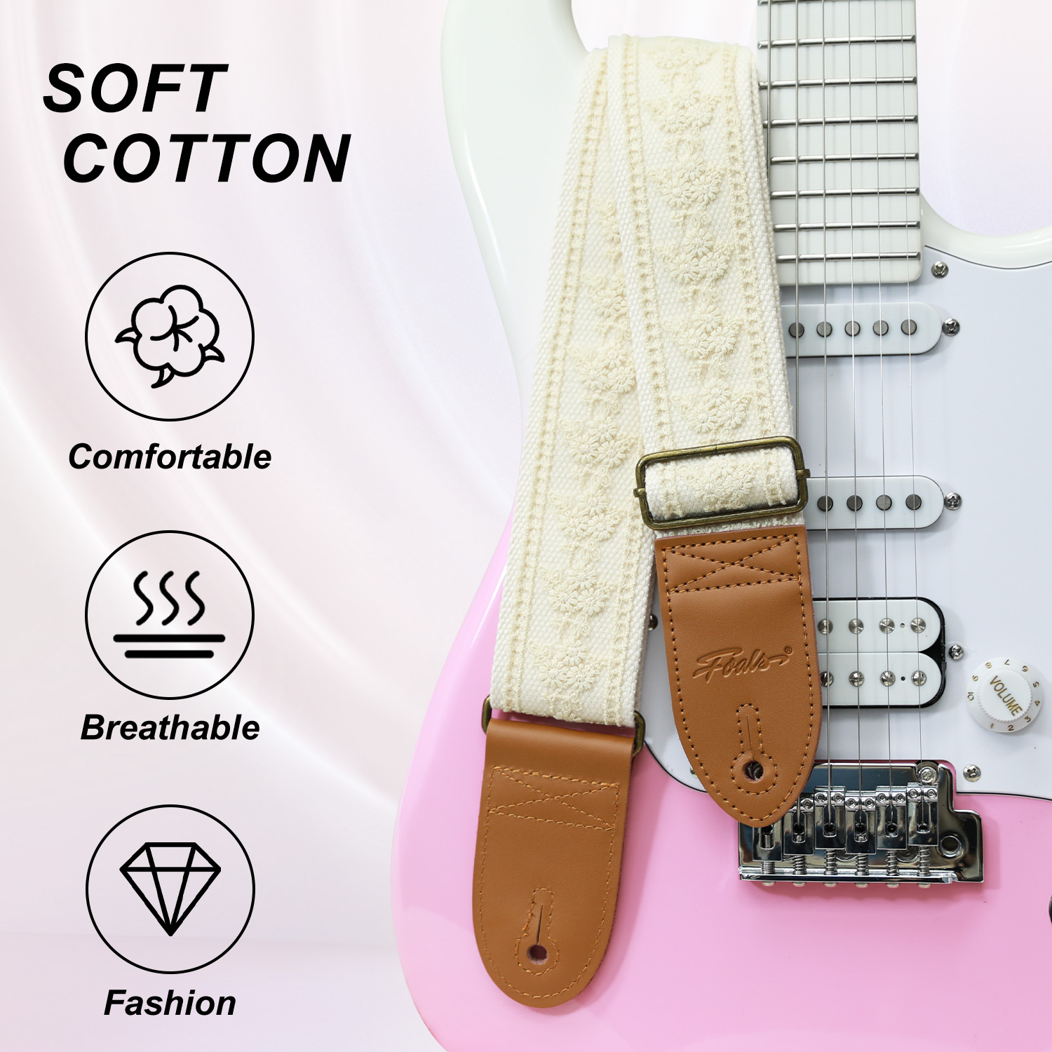 FOALS Guitar Straps Folk Bass  - đánh giá và giá Musical Instrument In English