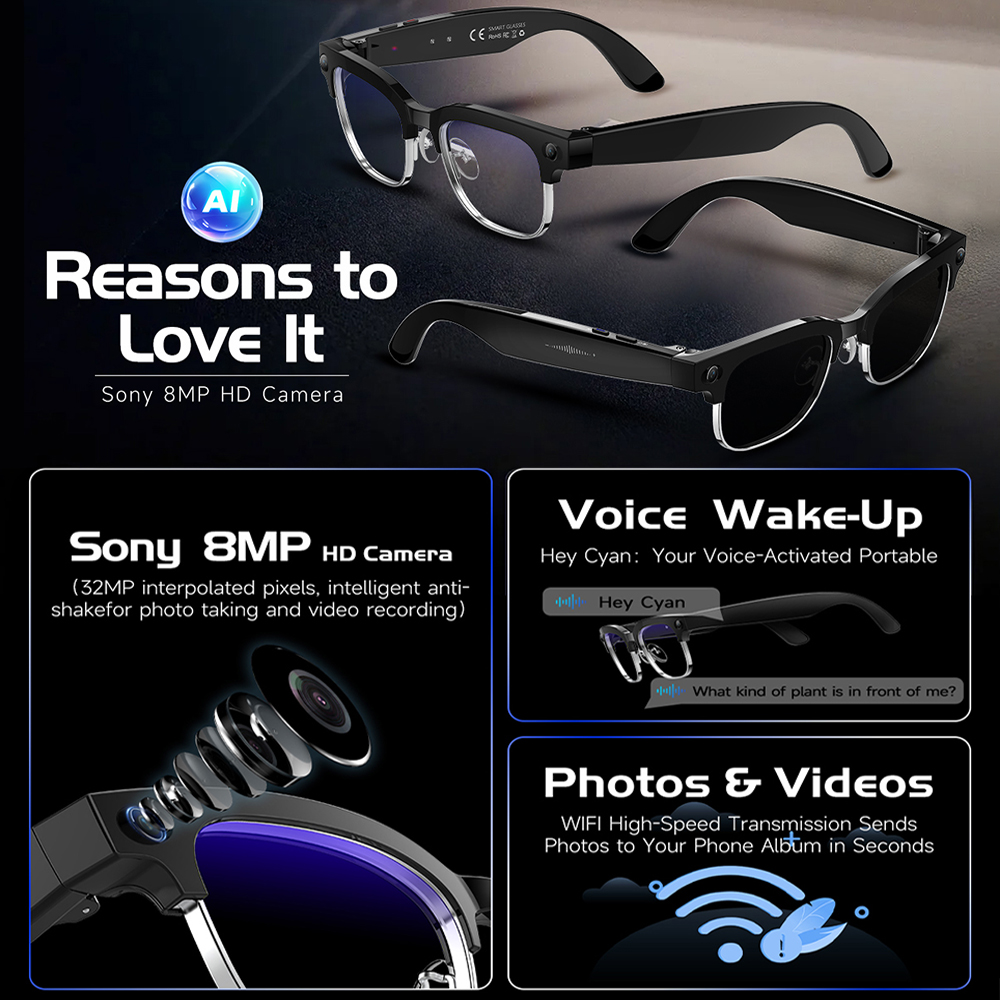 2026 New Men Smart AI Glasses  - đánh giá và giá Musical Instrument Japanese