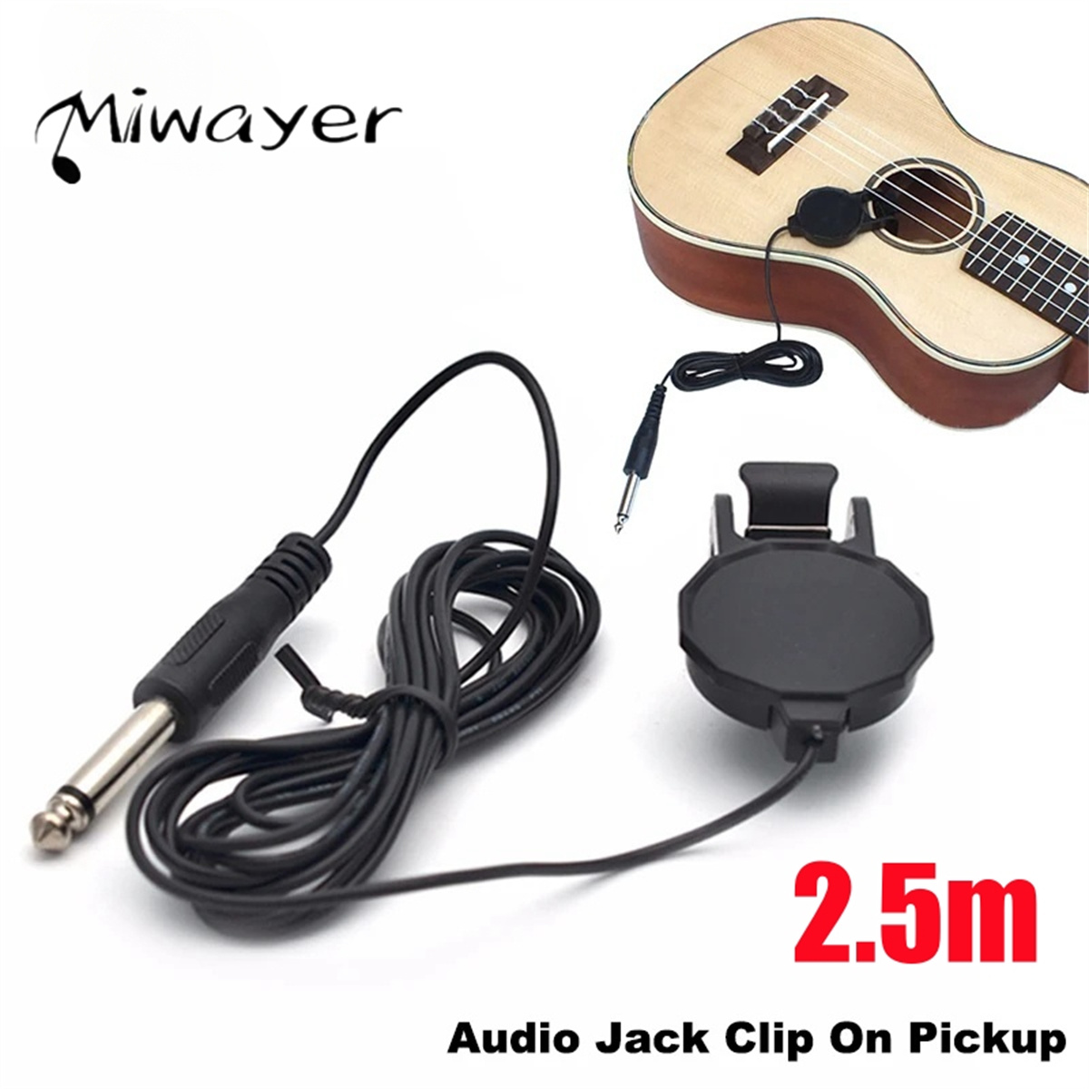 Audio Jack Clip On Pickup for  - đánh giá và giá Musical Instrument In English