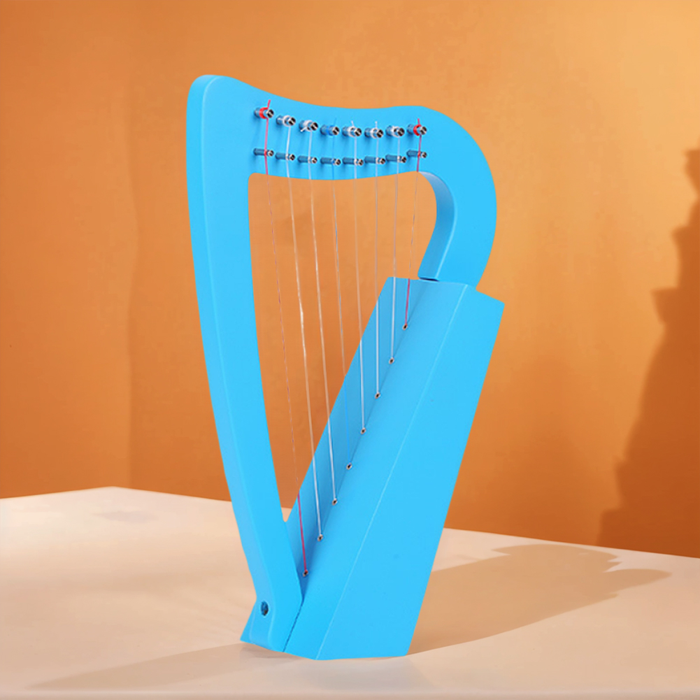 8 Strings Lyre Harp Solid Wood - đánh giá và giá Musical Instrument Harp