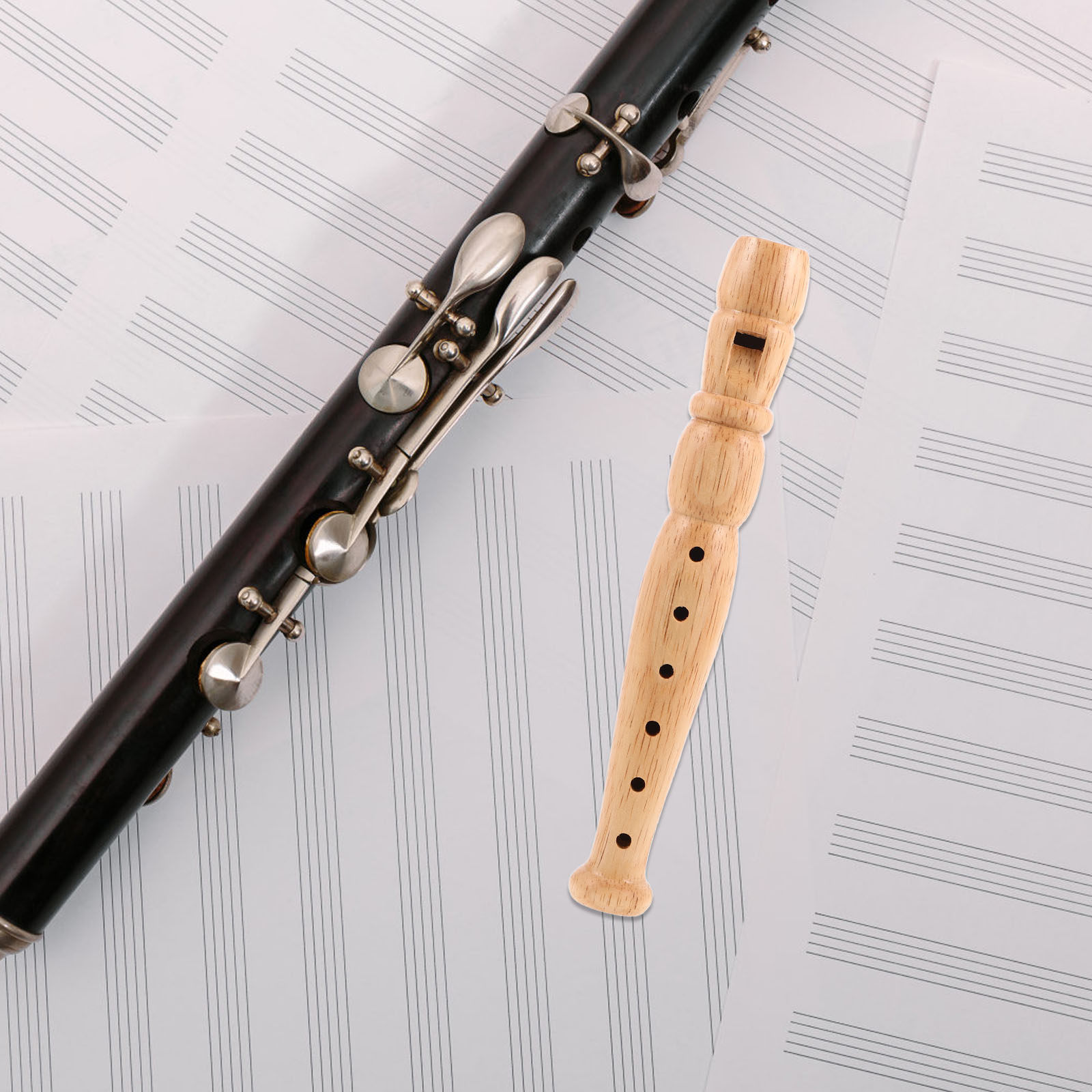 Wooden Six-Hole Recorder Begin - đánh giá và giá Musical Instrument Piccolo