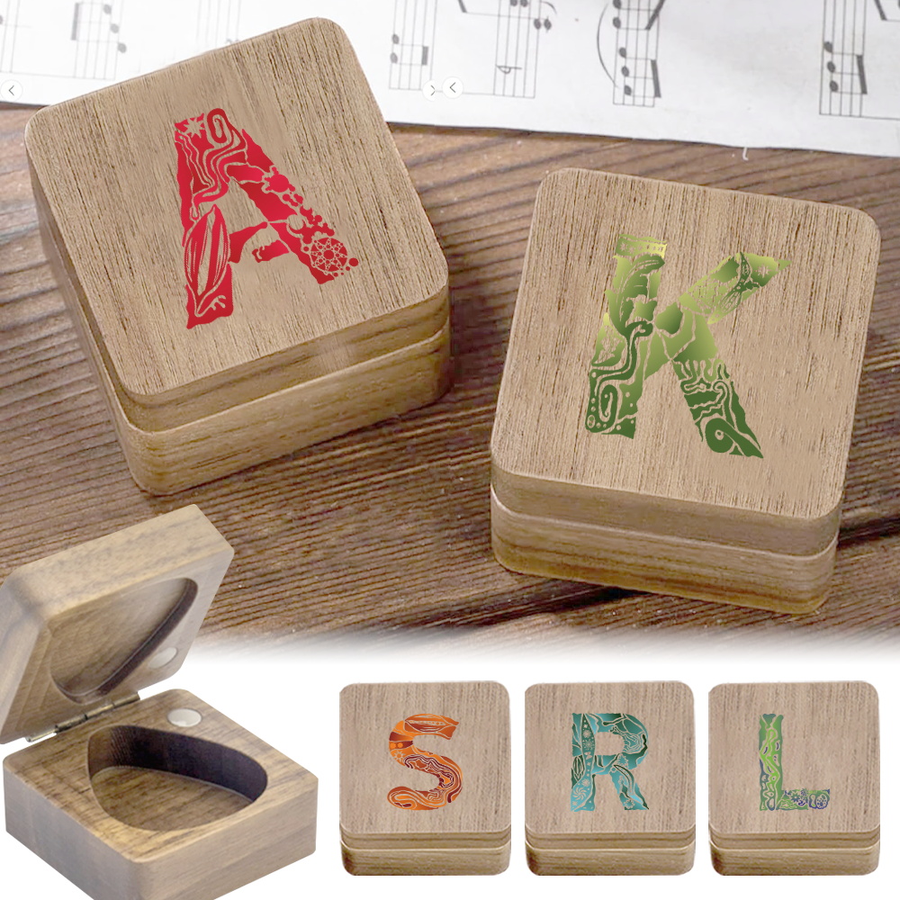 1pc Wooden Ukulele Pick Storag - đánh giá và giá Musical Instrument Images