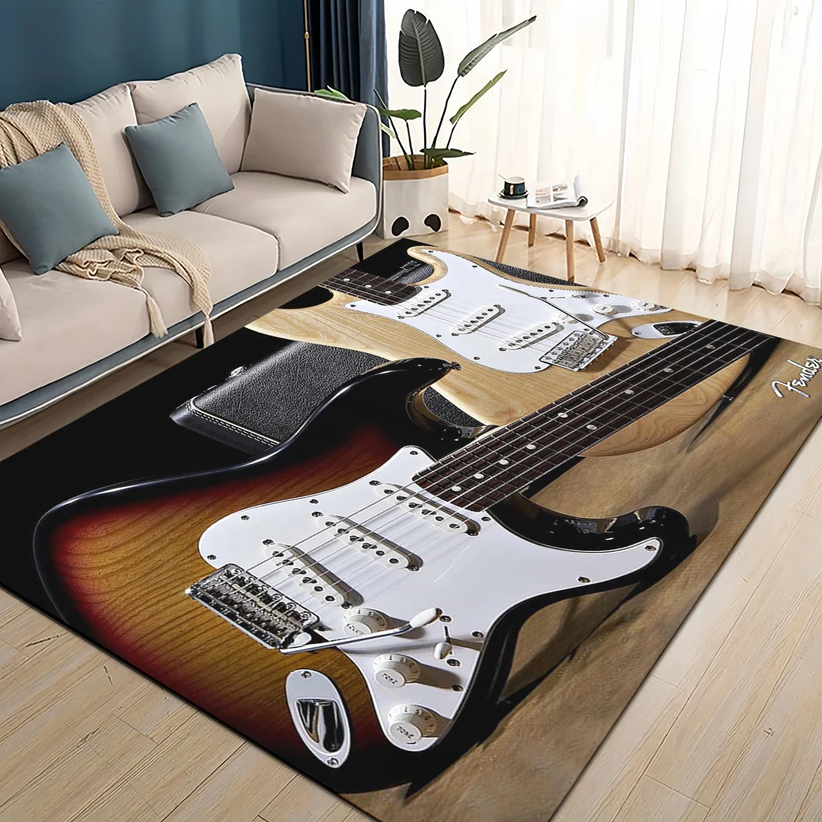 3D Retro Fender logo Guitar In - đánh giá và giá Musical Instruments Online