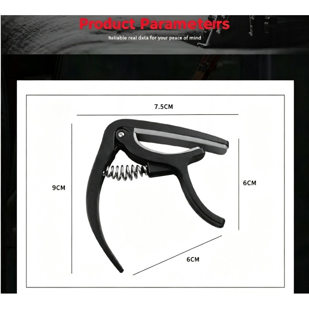 2 in 1 Guitar Capo with Bridge - đánh giá và giá Musical Instrument In English
