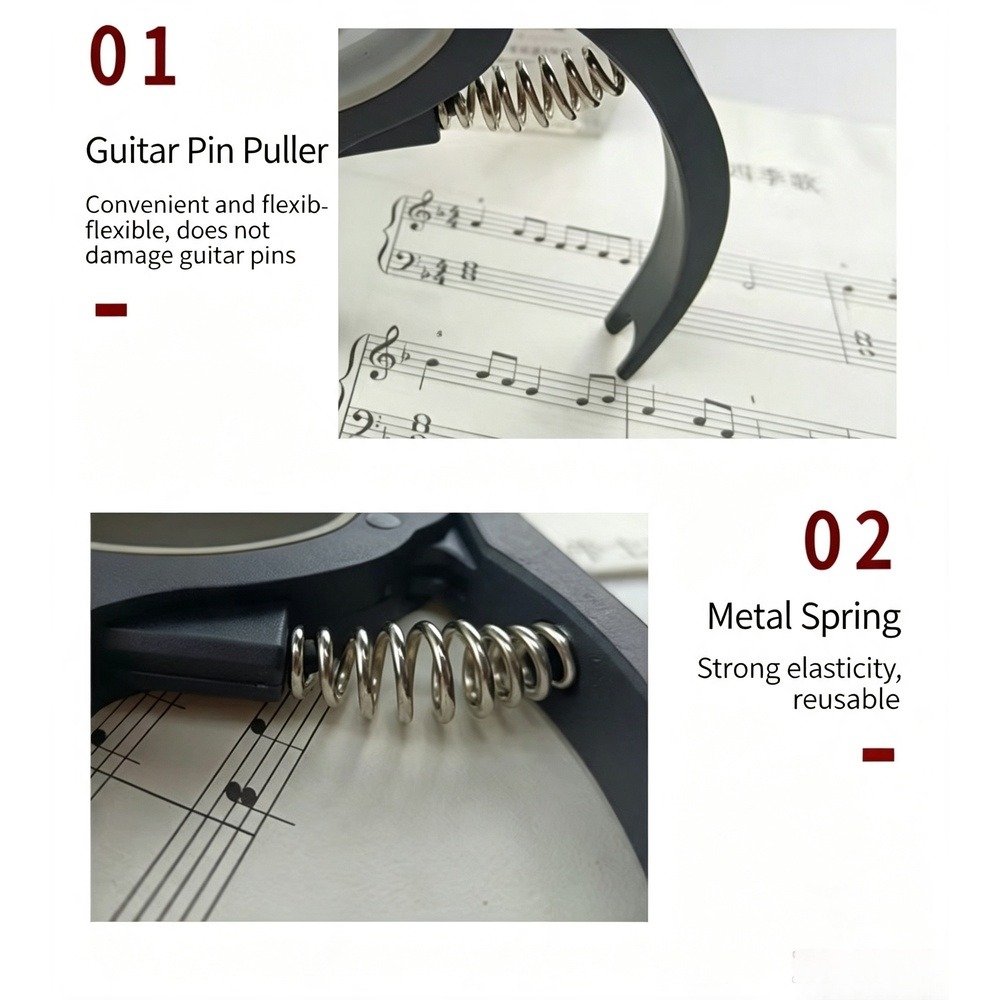 2 in 1 Guitar Capo with Bridge - đánh giá và giá Musical Instrument In English