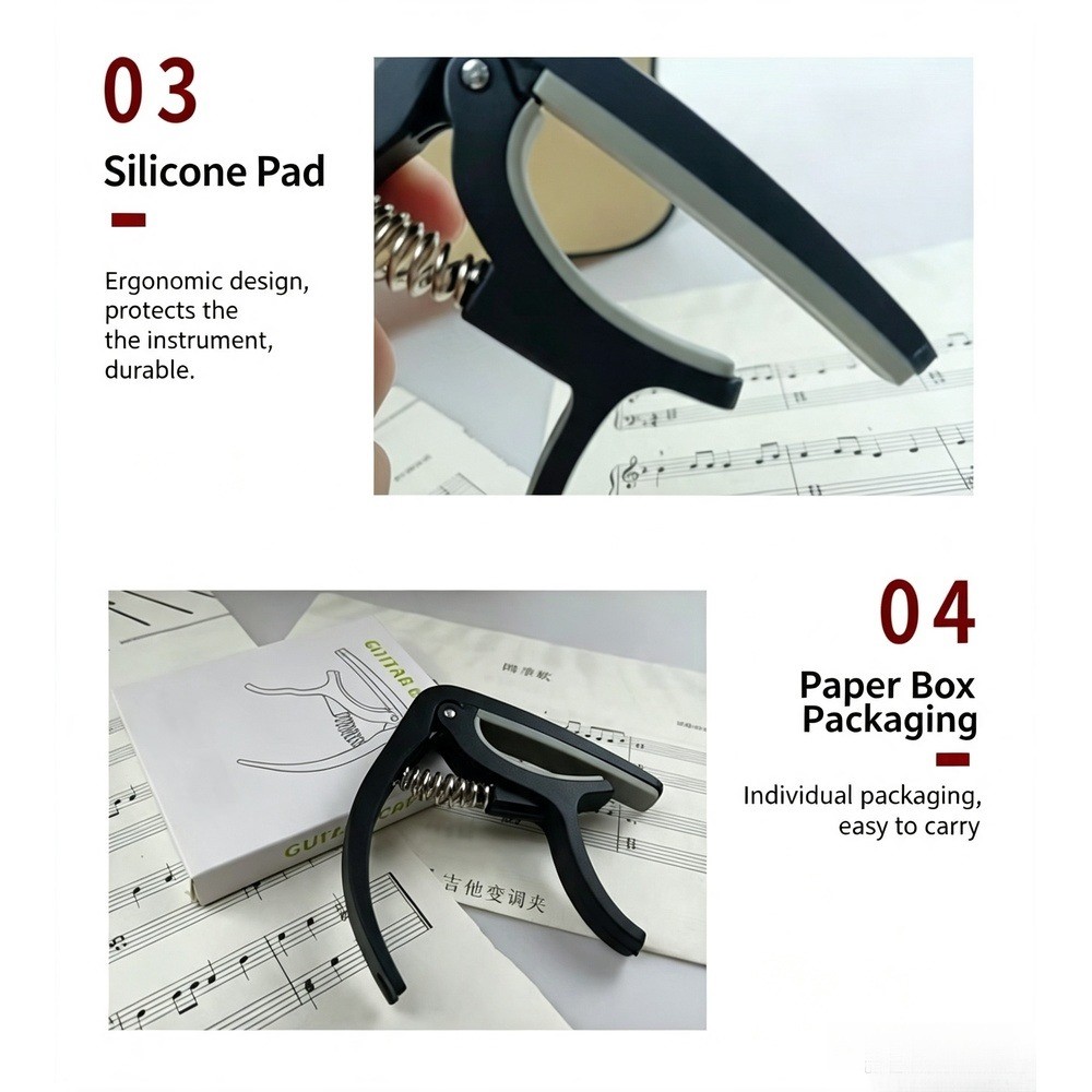 2 in 1 Guitar Capo with Bridge - đánh giá và giá Musical Instrument In English