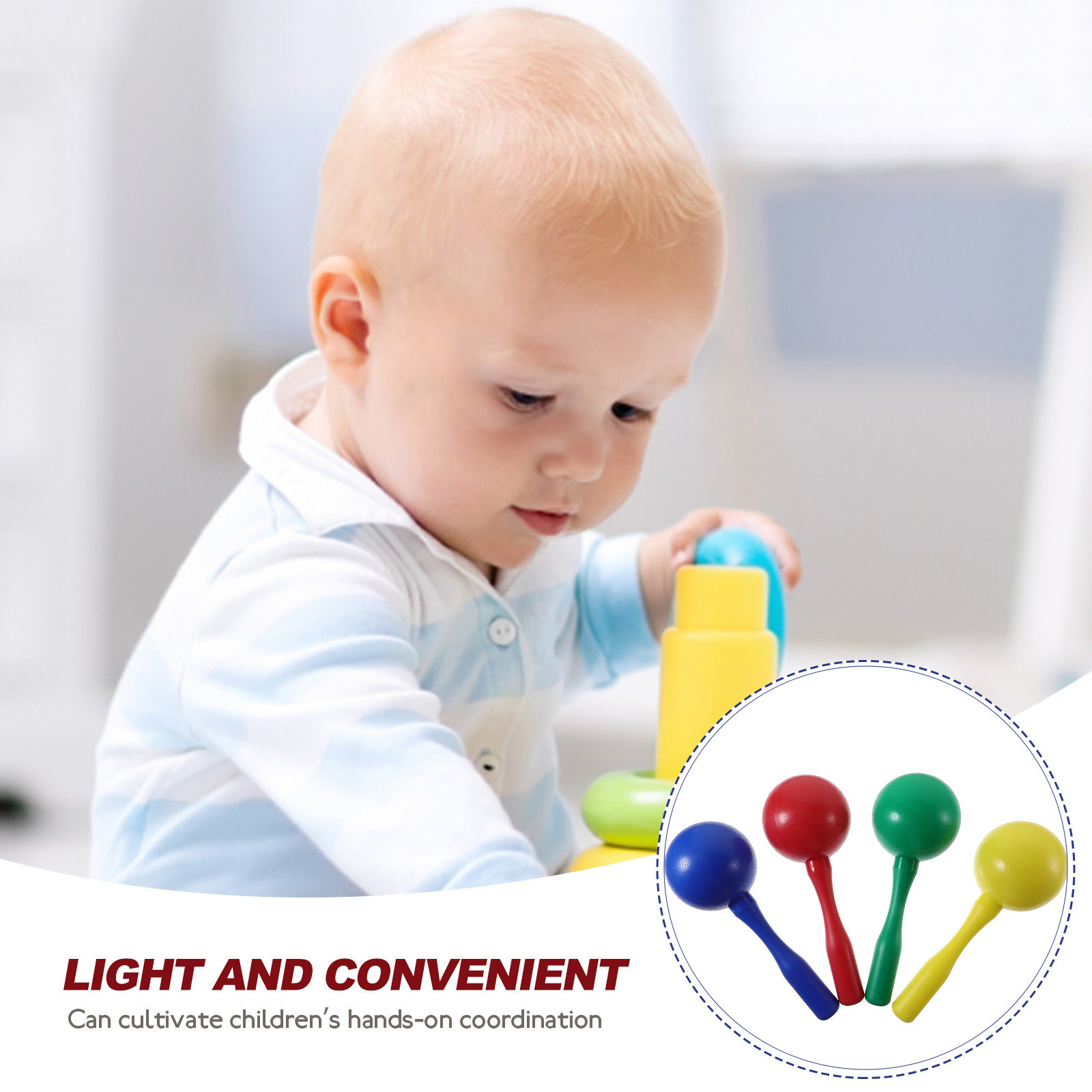 8Pcs Shaking Maracas Musical E - đánh giá và giá A Musical Instrument You Shake