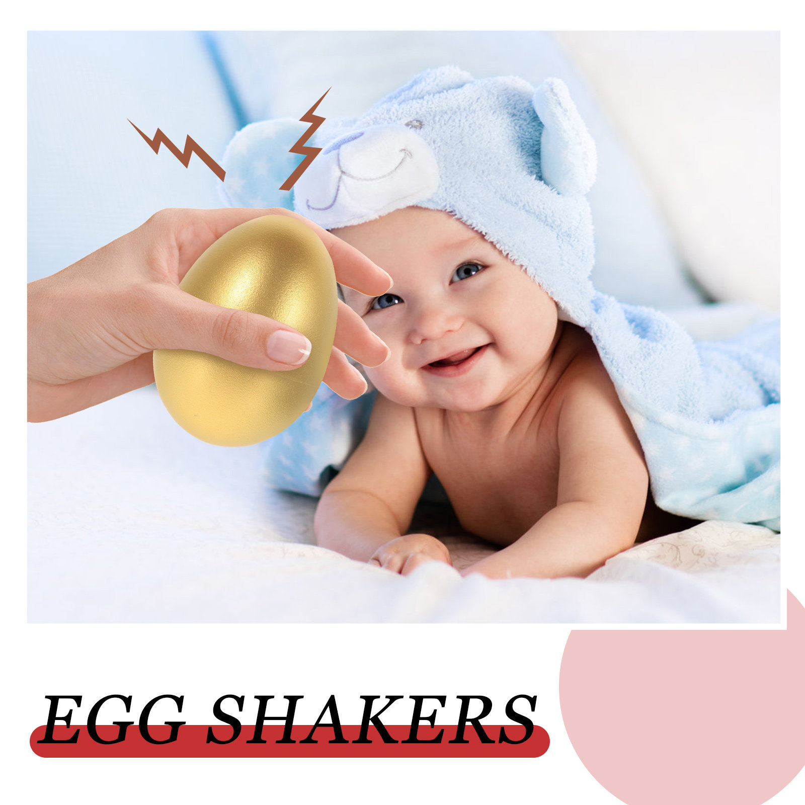 2Pcs Children Sand Egg Shakers - đánh giá và giá Musical Instrument For Toddlers