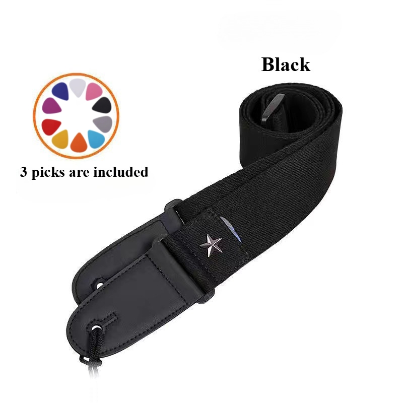 Embroidered Cross Guitar Strap - đánh giá và giá Musical Instrument In English