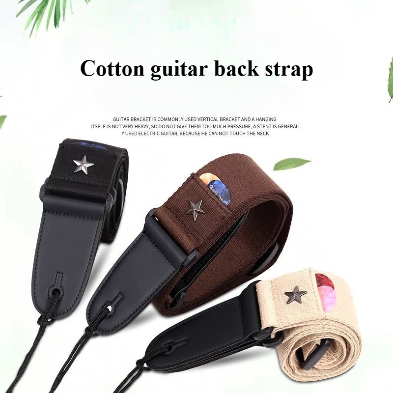 Embroidered Cross Guitar Strap - đánh giá và giá Musical Instrument In English