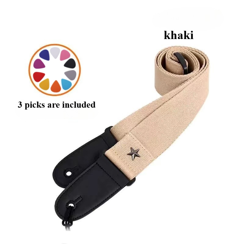 Embroidered Cross Guitar Strap - đánh giá và giá Musical Instrument In English
