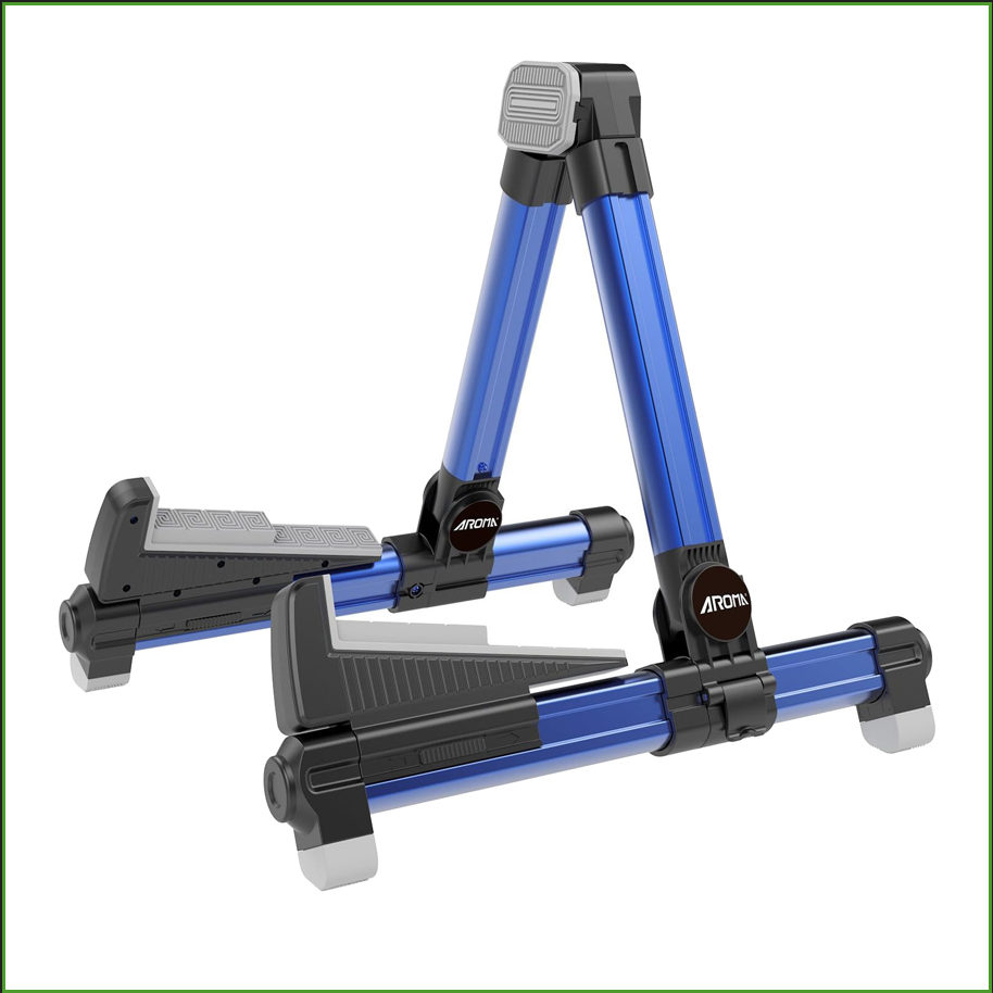 Foldable Aluminum Guitar Stand - đánh giá và giá Musical Instrument In English