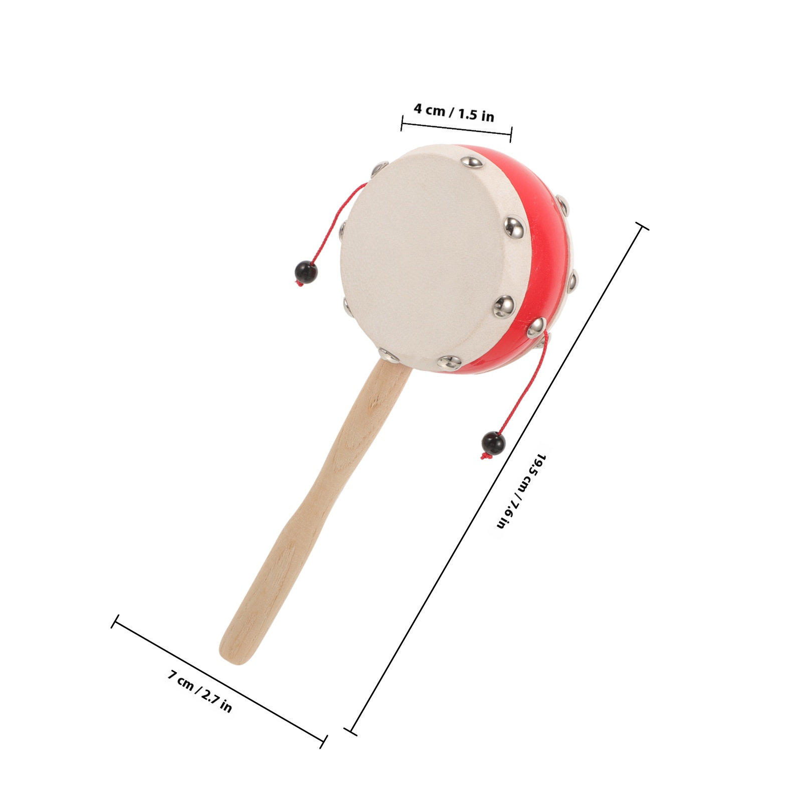 Drum Handheld Shaking Musical  - đánh giá và giá A Musical Instrument You Shake