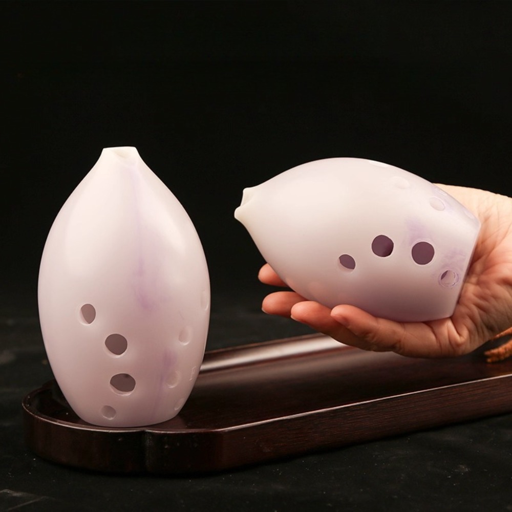 10 Hole Pear-shaped Resin Xun  - đánh giá và giá Musical Instrument Xun