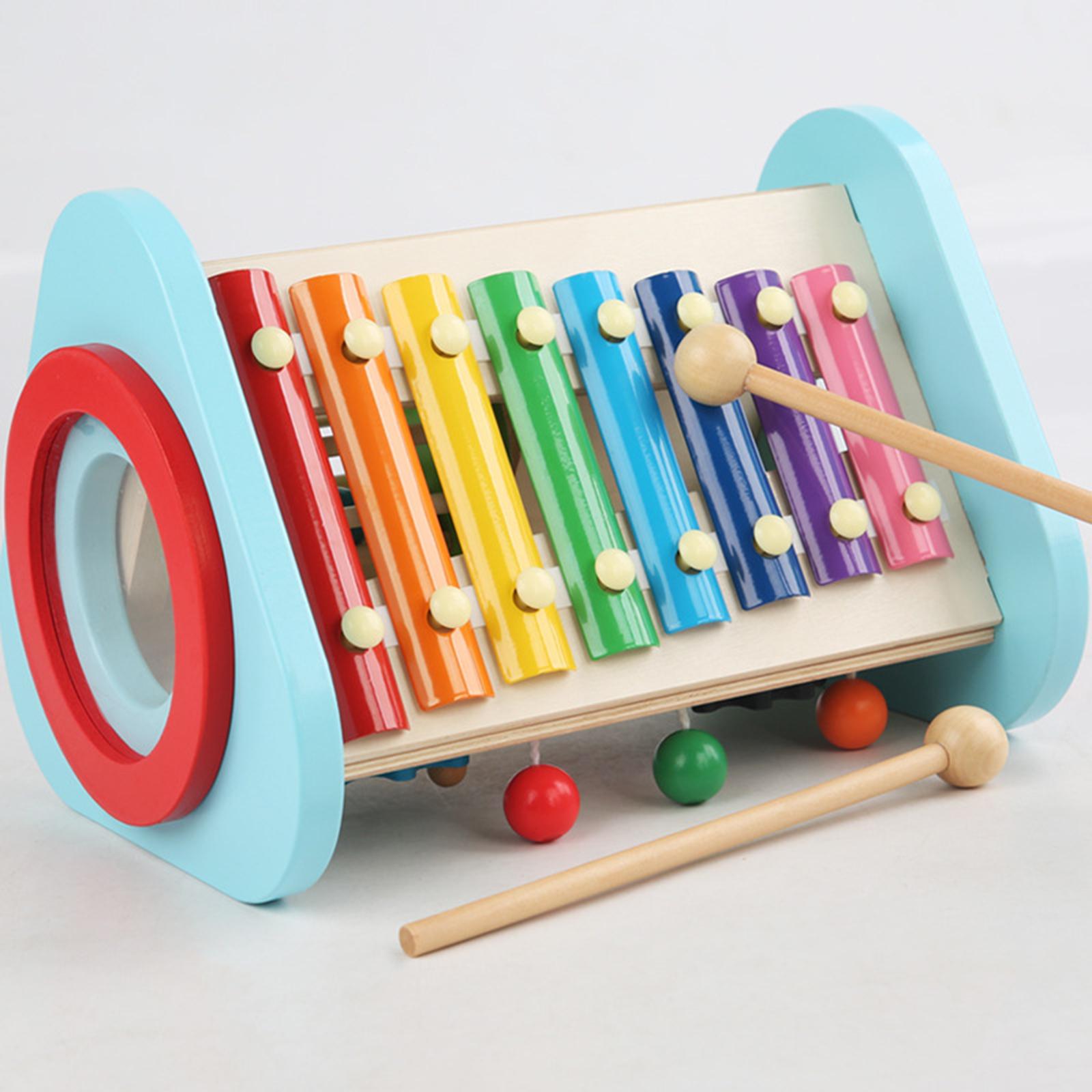 Wooden Music Toy Wood Learning - đánh giá và giá Musical Instrument For Toddlers