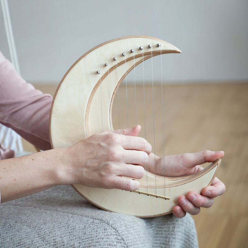 Portable Harp 15-string Lyre B - đánh giá và giá Musical Instrument Harp