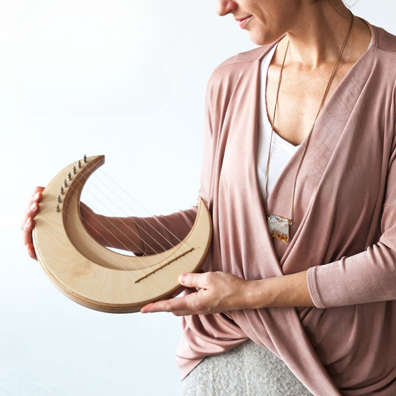 Portable Harp 15-string Lyre B - đánh giá và giá Musical Instrument Harp