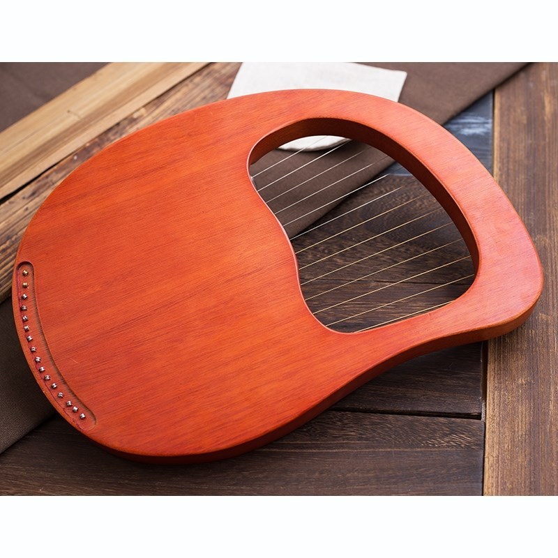 16 Strings Lyre Harp Mahogany  - đánh giá và giá Musical Instrument Harp