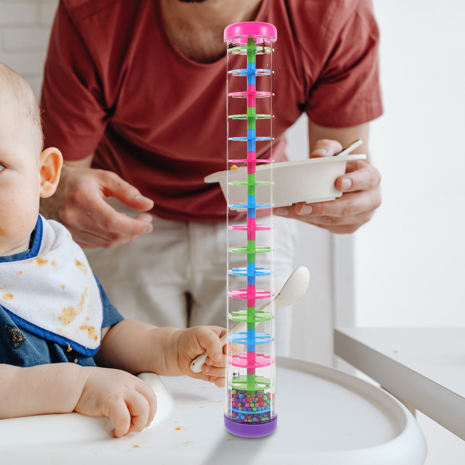 2Pcs Rain Stick Spiral Musical - đánh giá và giá Musical Instrument For Toddlers