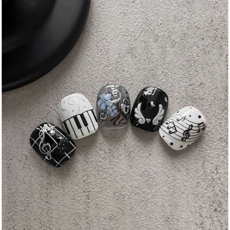 5D Retro Music Style Nail Stic - đánh giá và giá Musical Instrument Images