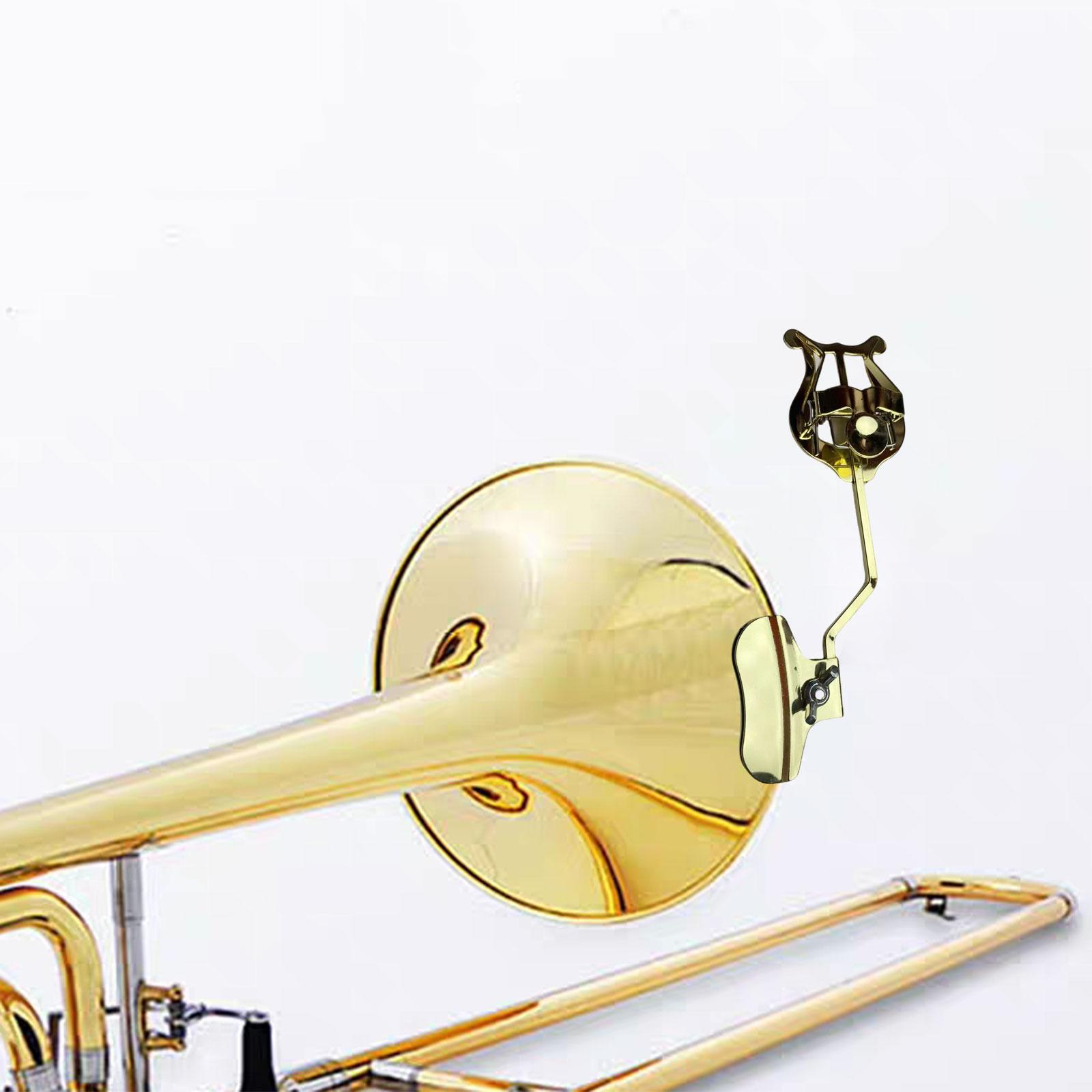 Trombone Lyre Sheet Music Hold - đánh giá và giá Musical Instrument Harp