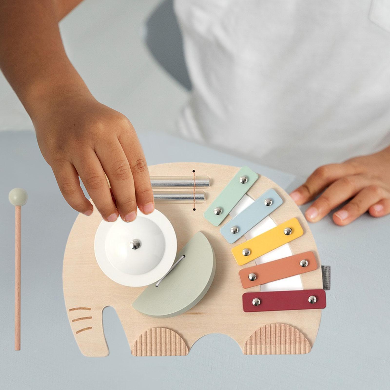 5 Note Wood Xylophone Hand Kno - đánh giá và giá Musical Instrument For Toddlers