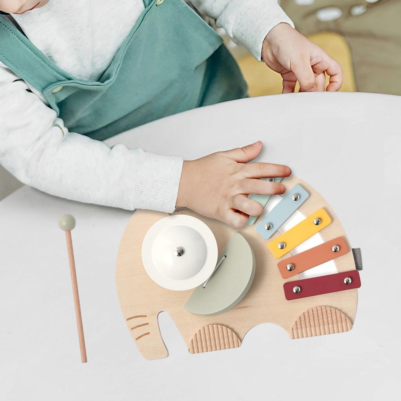 5 Note Wood Xylophone Hand Kno - đánh giá và giá Musical Instrument For Toddlers