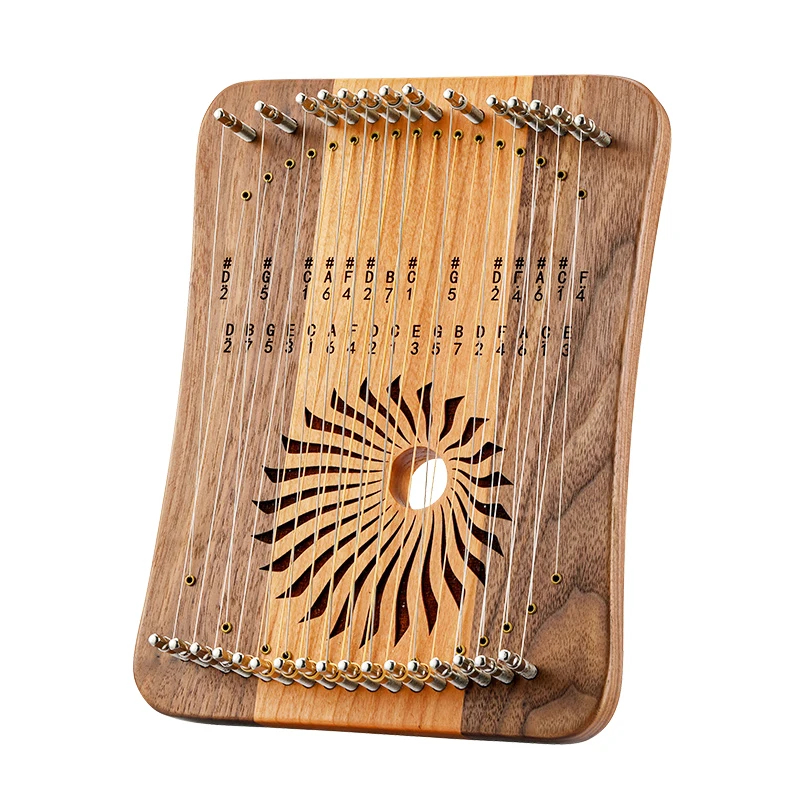 Hluru  Lyre 31 Strings Thumb K - đánh giá và giá Musical Instrument Harp