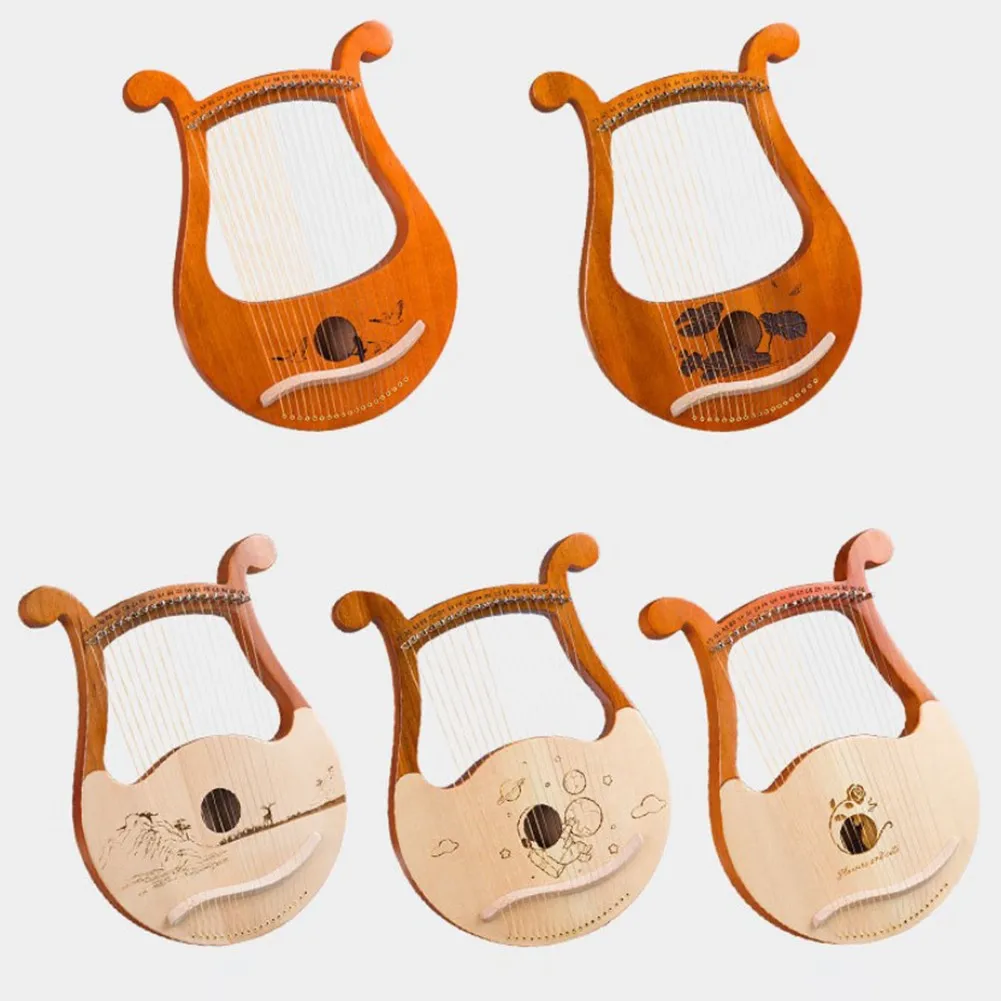 High Quality 19 String Lyre Ha - đánh giá và giá Musical Instrument Harp