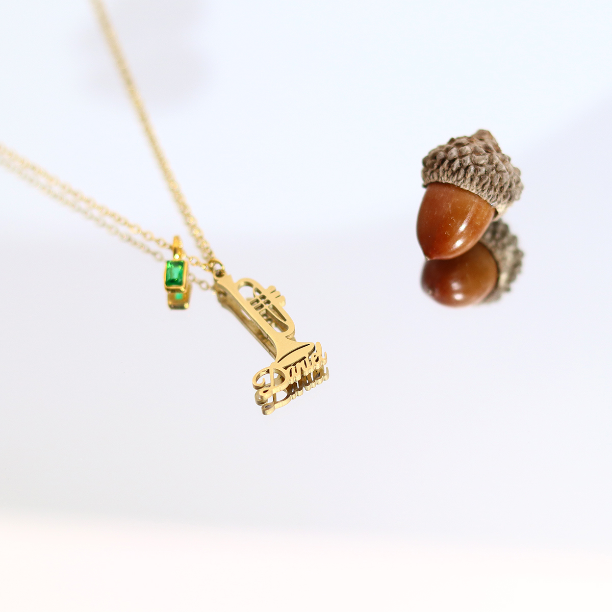 Custom Name Trumpet Necklace S - đánh giá và giá Musical Instrument With Name